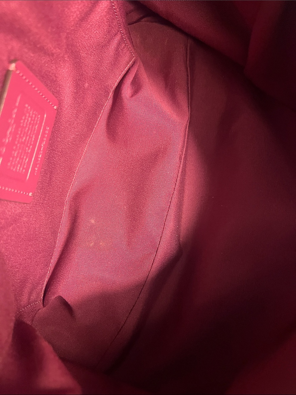 COACH Pebbled Leather Shoulder and Crossbody Bag - Picture 15 of 17
